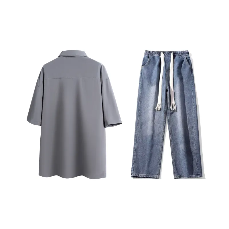 Airwalk Shirt Matching Set Unisex-29