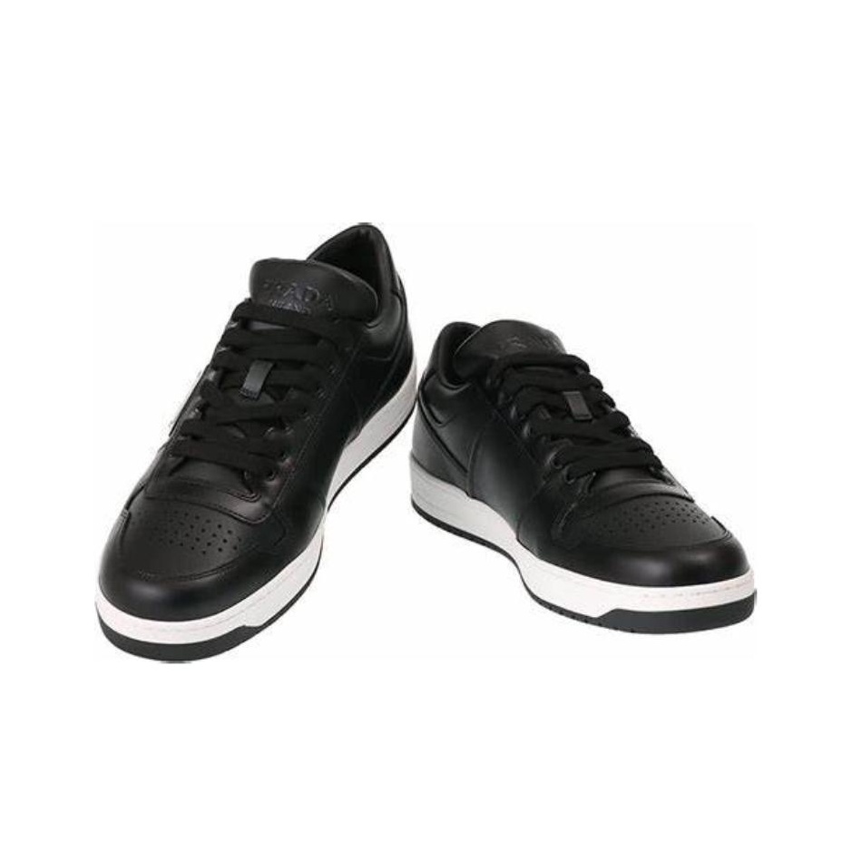 スニーカー PRADA Black sneakers ◇PRADA 最新作◇パッド入り ナッパレザー スニーカー/Black