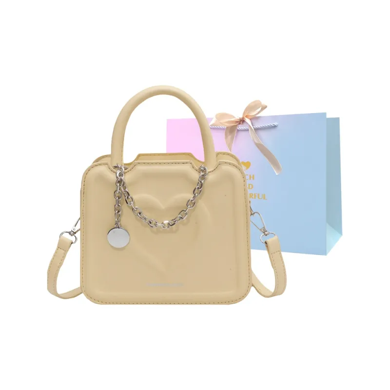 SUPERCUTE PU Crossbody Handbags Women's Black Khaki/Coffee/Yellow Green/Ecru-15
