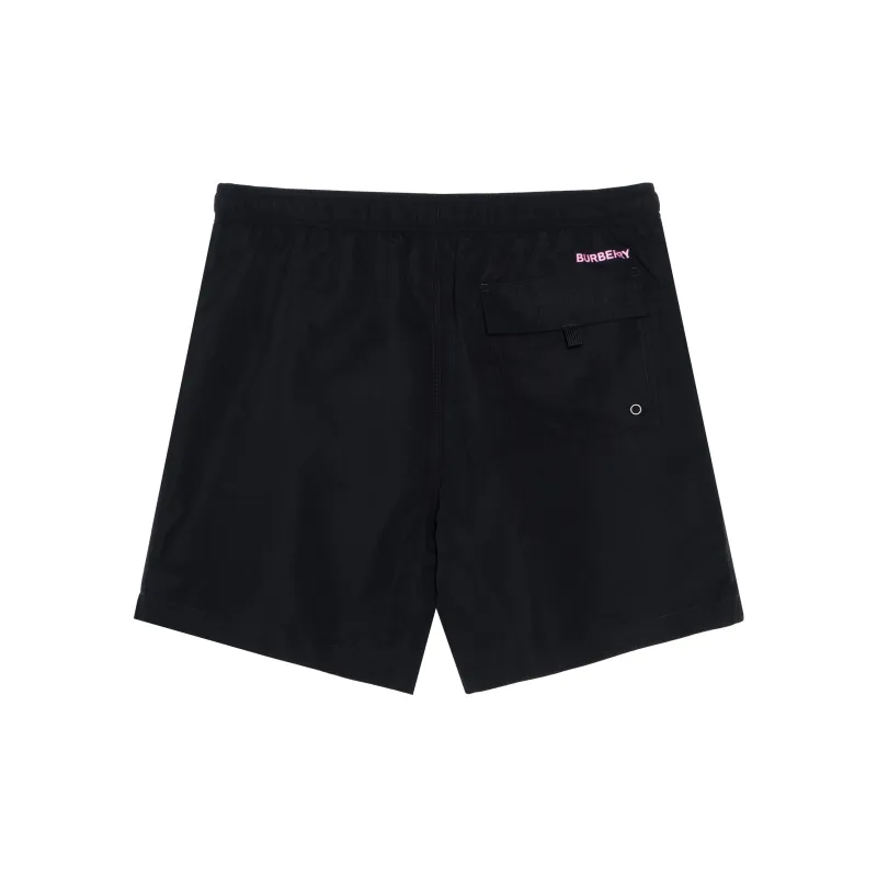 Burberry Oak Leaf Crest Drawstring Swim Shorts-1