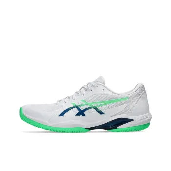 Asics Solution Swift FF Low Top Tennis Shoes Men's White Green