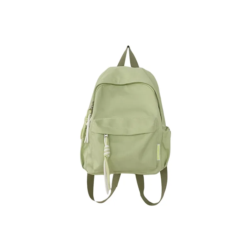 Morellybear Nylon Backpack Regular Women's Yellow/Green/White/Pink/Black-5