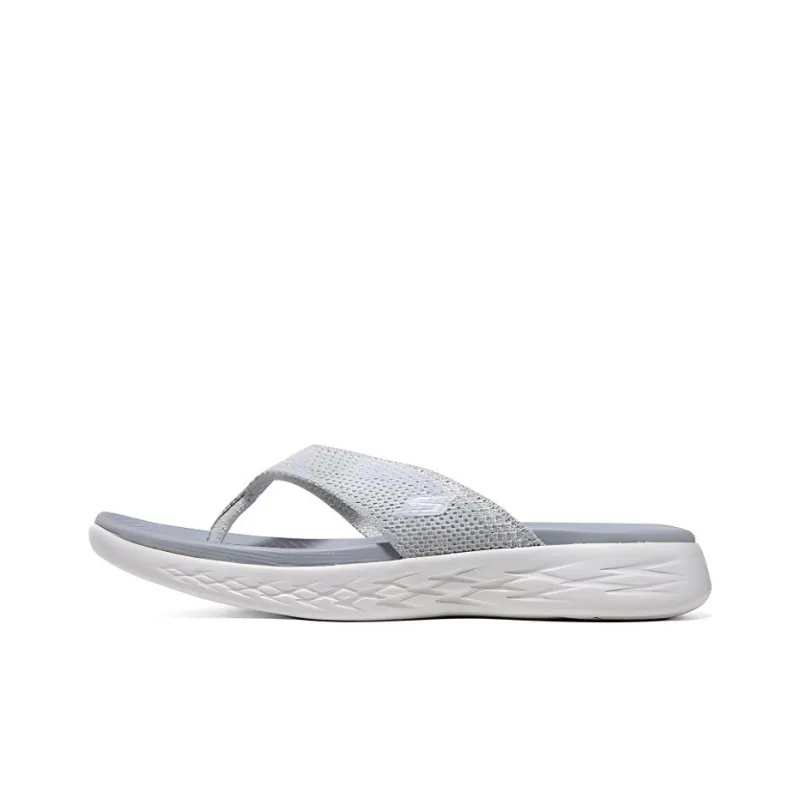 Skechers Quiet Flip Flops Women's Gray-0