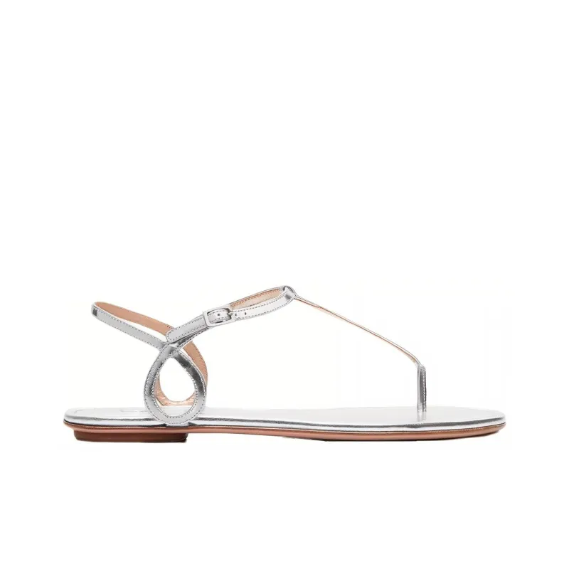 AQUAZZURA Almost Bare Flat Sandals-1