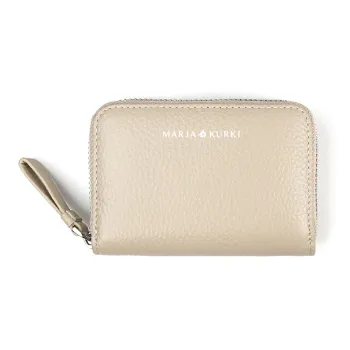 MARJAKURKI Top Grain Cow Leather Coin Purse Women's