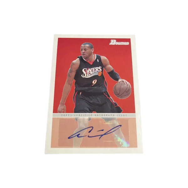 Topps Iguodala 76 Persons 2006 BOWMAN Signature Player Card Product Pass Sports Cards 1 Pc-0