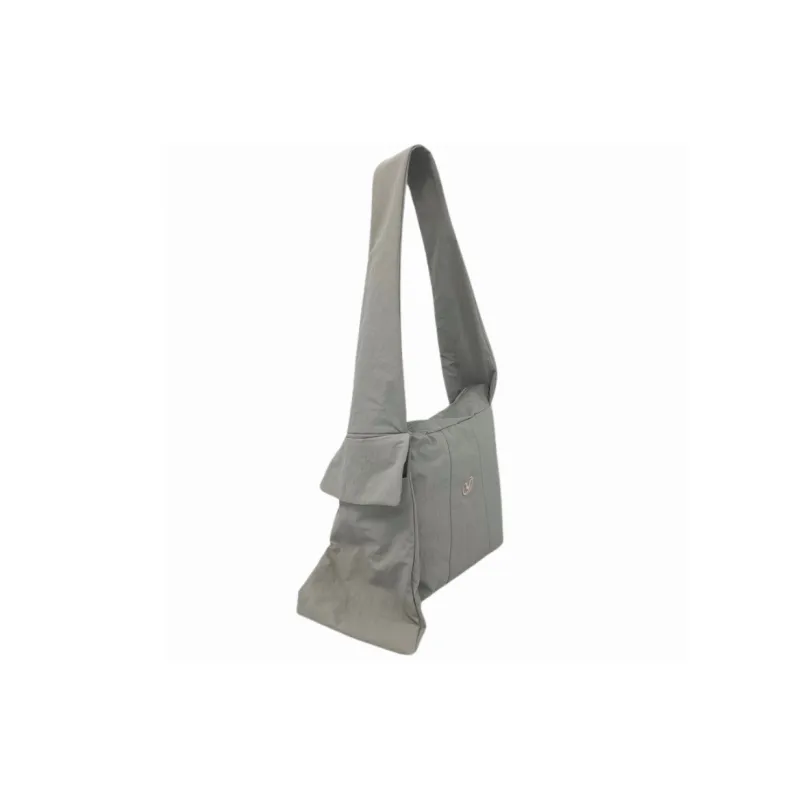 YOOLO Fabric Shoulder Bag Regular Women's Light Gray-1