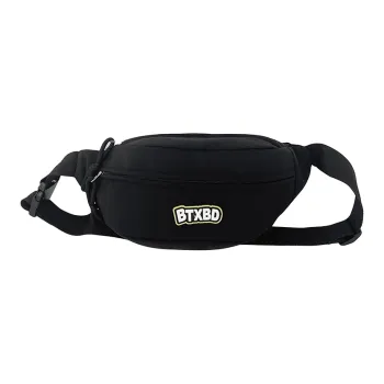 Morellybear Nylon Crossbody Bags Fanny Pack Sling Bags Regular Unisex Black/Green/White/Pink/Beige