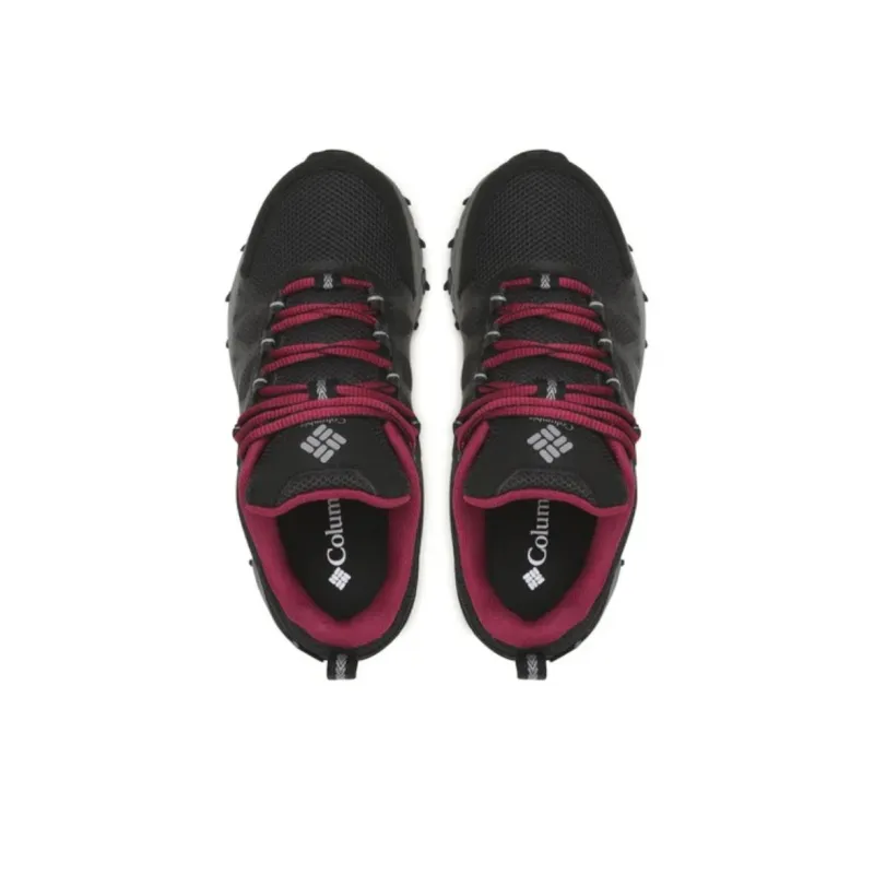 Columbia Sportswear Company Slip Resistant Water Resistant Supportive Rebound Low Top Hiking Hiking Shoes Women's Red-3