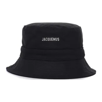 Jacquemus Cotton Bucket Hats Women's Black