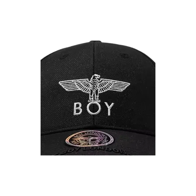 Boy London Polyester Cotton Baseball Caps Unisex Black-2