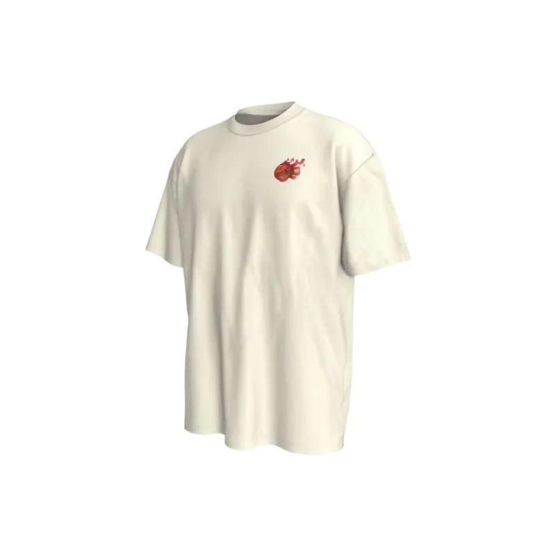 Nike T Shirts Men Beige-1
