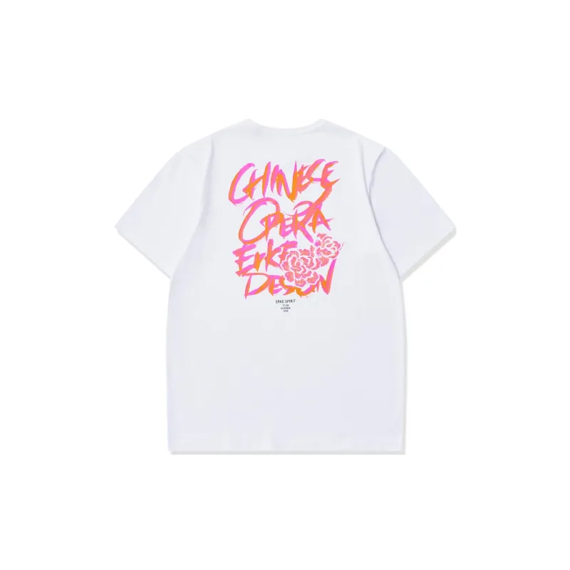 Erke T Shirts Men True White-1