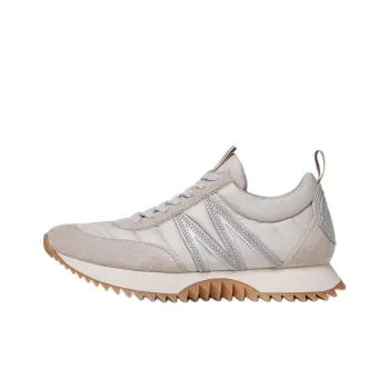 Moncler Pacey Low-Top Casual Shoes 3cm Women's Beige