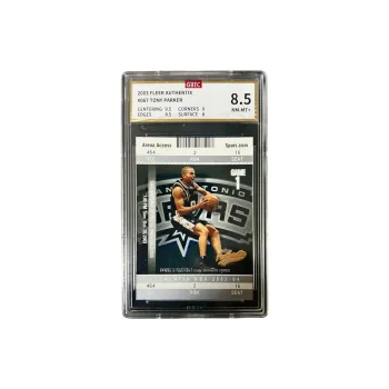 PANINI Tony Parker Spurs Player Card, Ball Game Ticket Collection Scream Teca Graded Cards 1 Pc