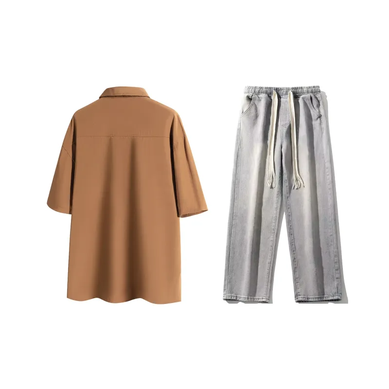Airwalk Shirt Matching Set Unisex-59