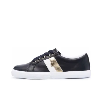 LAUREN RALPH LAUREN Janson Low Top Skateboard Shoes Women's Navy Blue