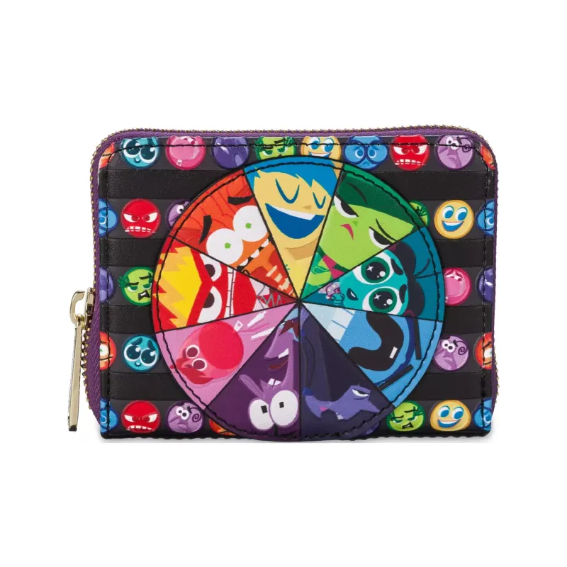 Disney Polyvinyl Chloride Wallet Unisex Dark Purple-0