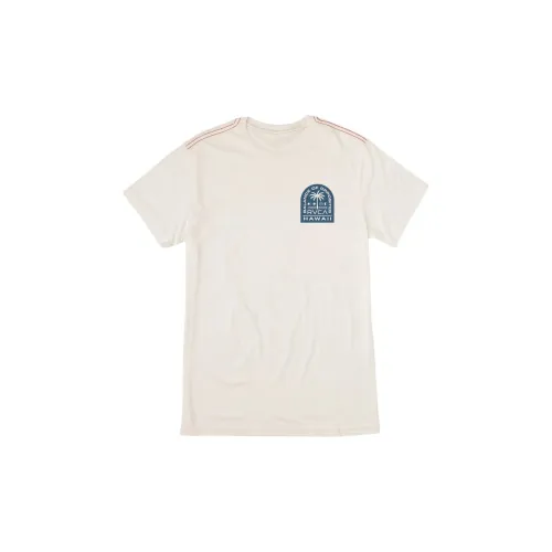 RVCA T-Shirts Men Antique White