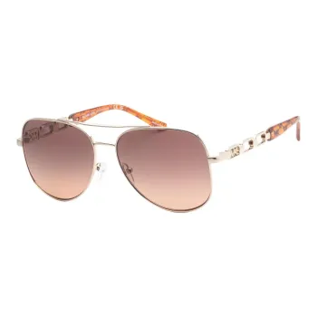 MICHAEL KORS Aviator Sunglasses Women's Gold