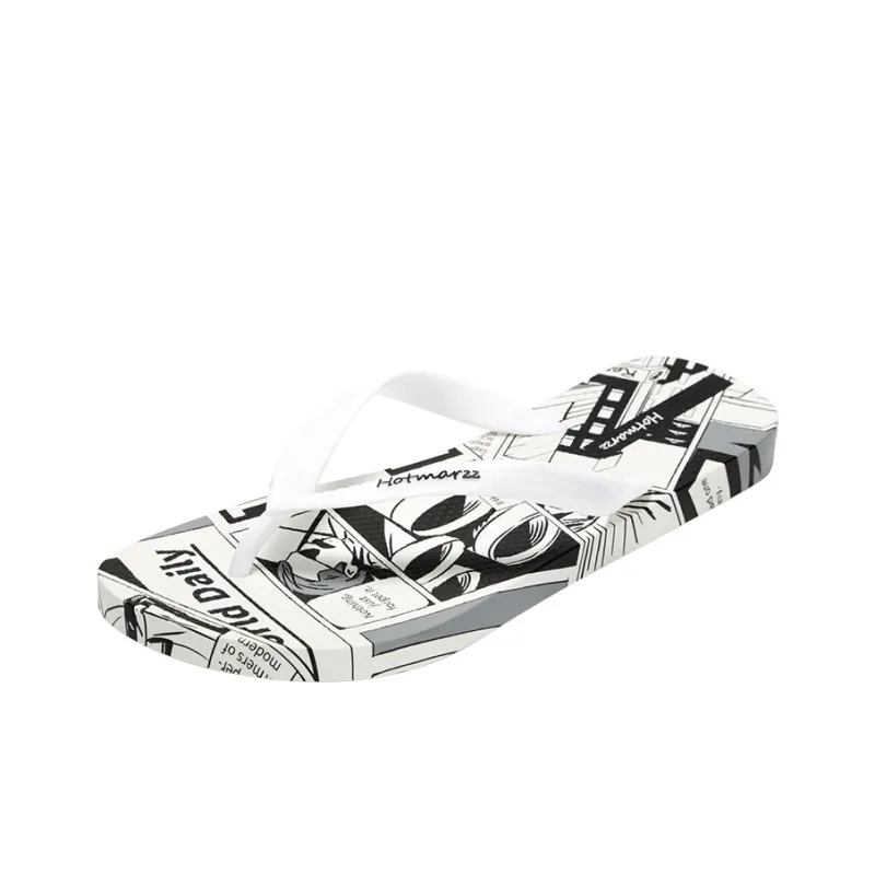 HOTMARZZ Slip Resistant Flip Flops Men's-0