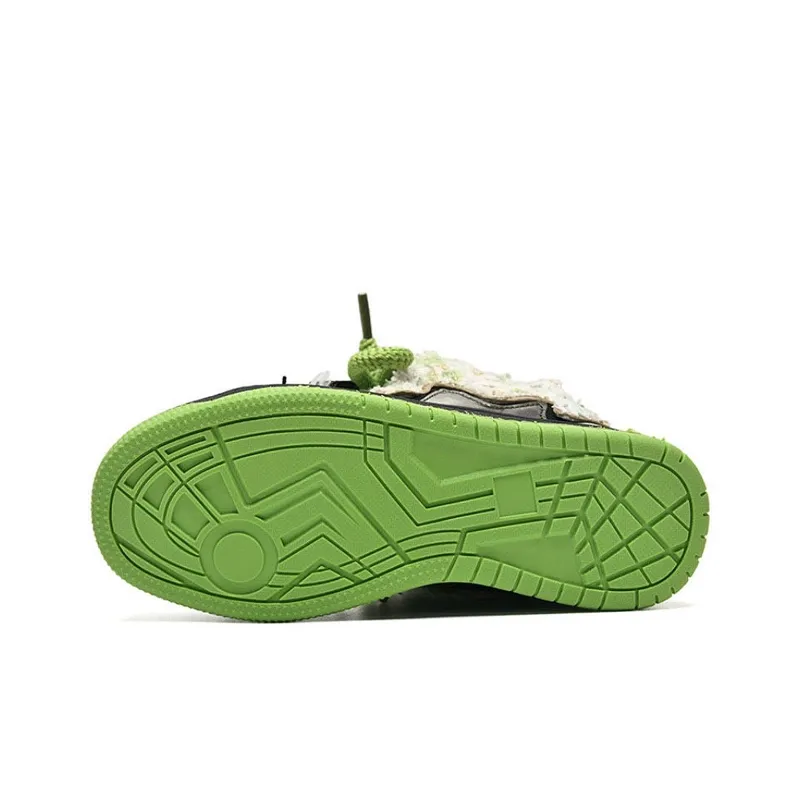 CISSTEG Anti-Slip And Wear-Resistant Height Increasing Moisture-Wicking Low-Top Skateboard Shoes Unisex-4