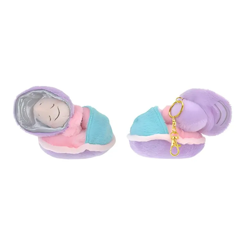 Disney Lazy Oyster Baby Collection Dolls Plush Pendant 9cm High-2