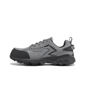 Jeep Anti-Slip And Wear-Resistant Coverage Low-Top Labor Shoes Outdoor Shoes Unisex Gray