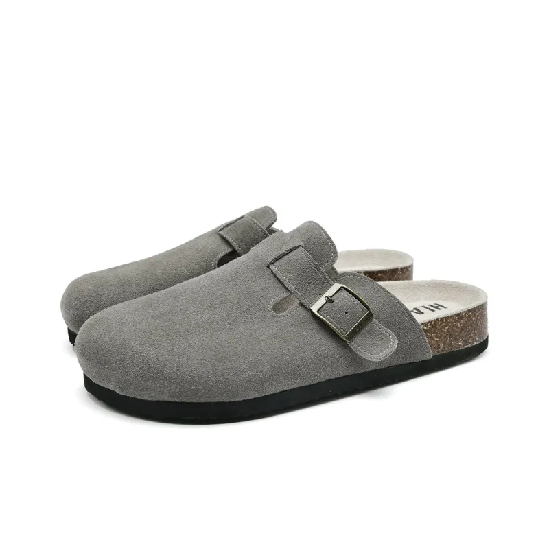 HLA Odor Resistant Abrasion Resistant Slip Resistant Wrap toe Slippers Men's-1