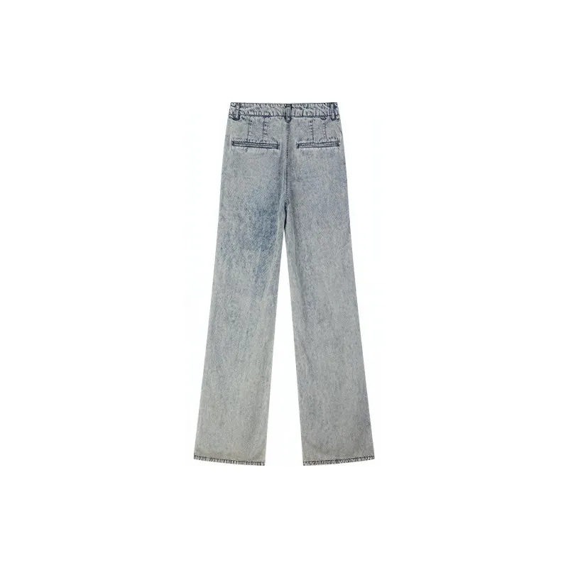UOOYAA Jeans Women's Denim Blue-1