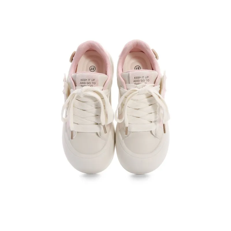 FULLXUAN Skateboard Shoes Women's Low Top White-9
