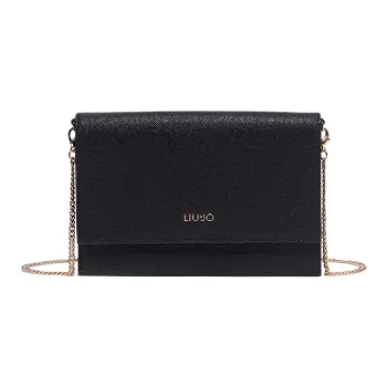 LIU·JO PU With Polyester With Polyvinyl Chloride Shoulder Bag, Crossbody Bag Women's Black