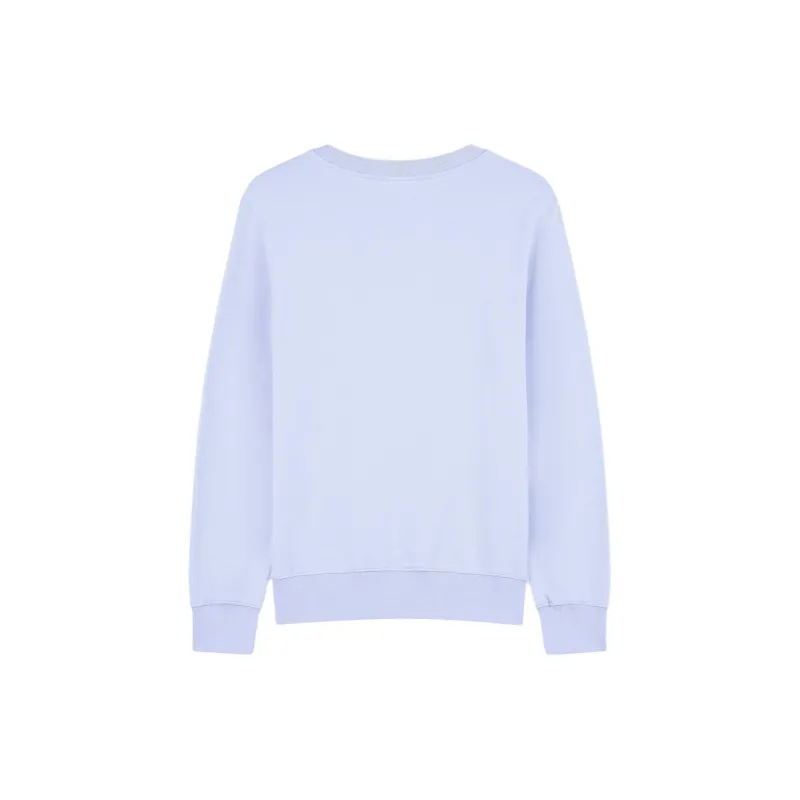 Maison Kitsune Chillax Fox Patch Crewneck Sweatshirt-1
