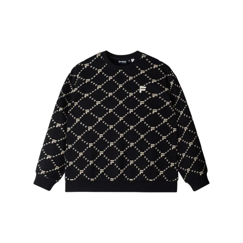 FILA FUSION Sweatshirt Unisex Jet Black-1