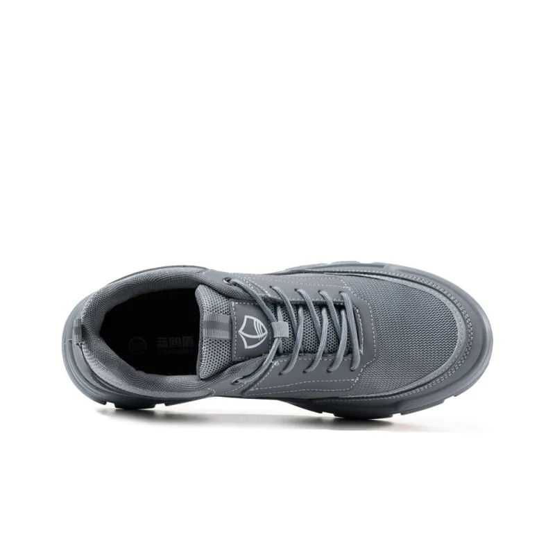 Blue Gull Shield Wear Resistant Impact Resistant Low Top Outdoor Shoes Unisex Dark Gray-3