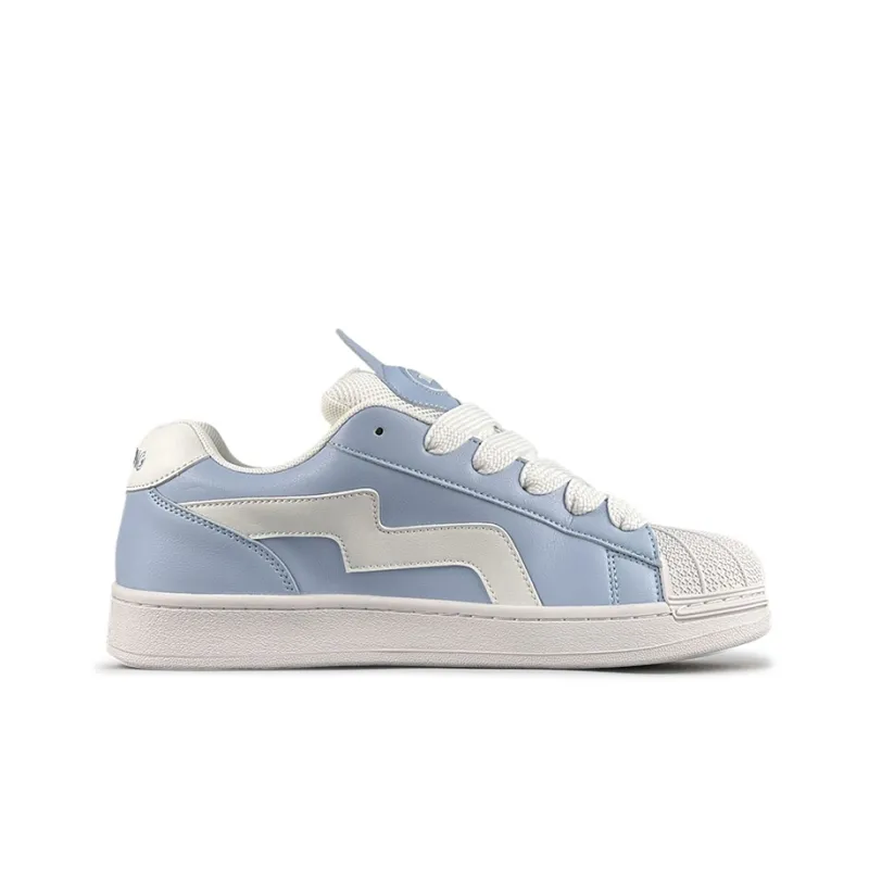 ZUIBANG Skateboard Shoes Women's Sky Blue-2