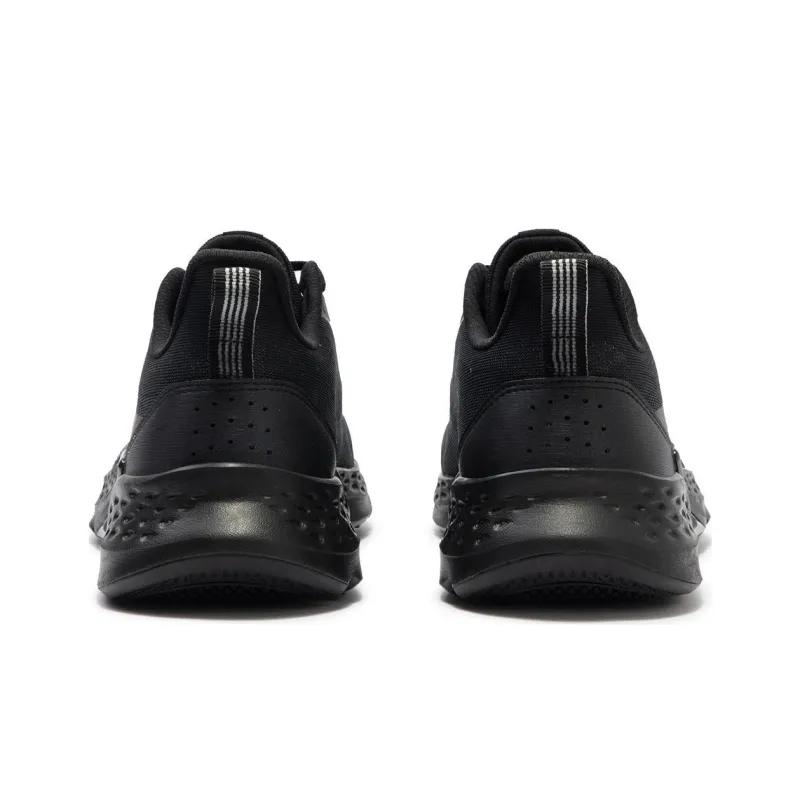 361° Cushioned Wear Resistant Breathable Lightweight Low Top Casual Running Shoes Men's Obsidian Black-4