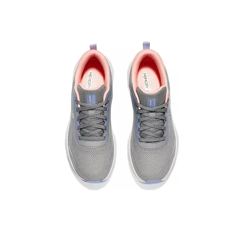 Skechers Sport Anti Slip Wear Resistant Low Top Casual Running Shoes Women's Gray-2