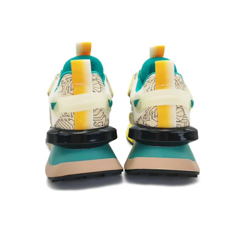 CHOVO Anti-Slip And Wear-Resistant Lightweight Height Increasing Low-Top Casual Shoes Unisex-10