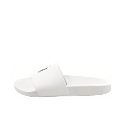 Polo Ralph Lauren Signature Pony Slide White