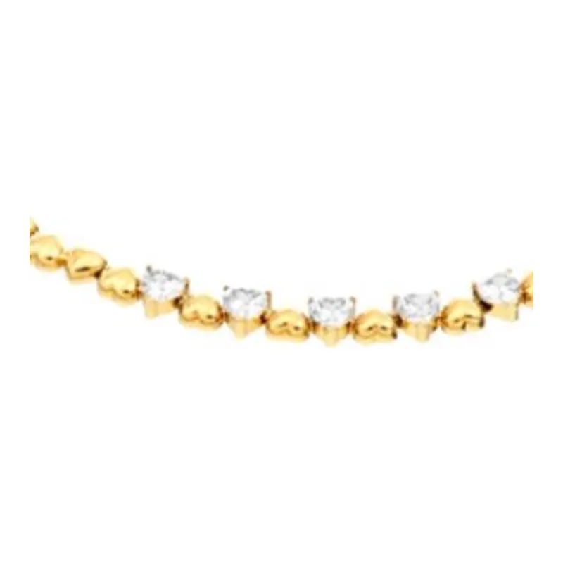 CHIARA FERRAGNI Alloy With Zircon Necklaces Women's Gold-2