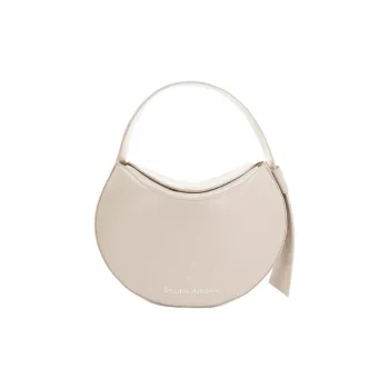 STUDIO AMELIA Sheepskin Handbag, Shoulder Bag, Crossbody Bag Mini Women's Stone Color