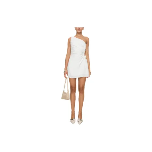 PRINCESS POLLY Sleeveless Dresses Women's White