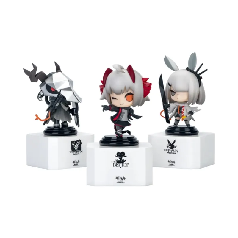 Apex Innovation Arknights Characters Chess Piece Collection Arknights W Chibi Figures 14cm-1