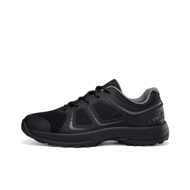 PEAK Cushioned Slip-Resistant Low-Top Training Shoes Men's Black-0