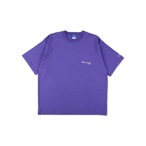 Champion WIND AND SEA Co-branded Edition T-Shirts Unisex Purple