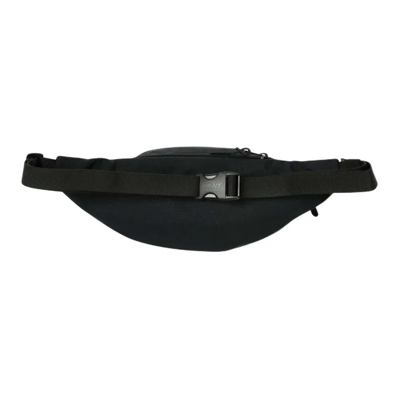 PALACE Recycled Nylon Mixed With Recycled Polyester Crossbody Fanny Pack Men's Black-1
