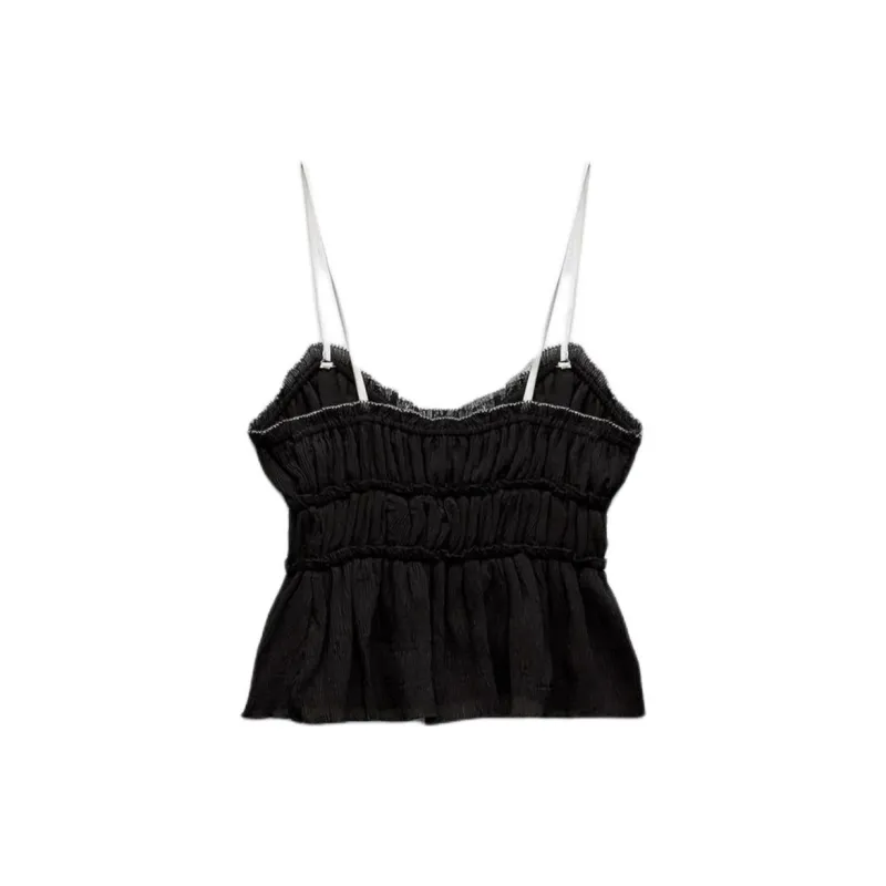 ZARA Camisoles Women's Black-1
