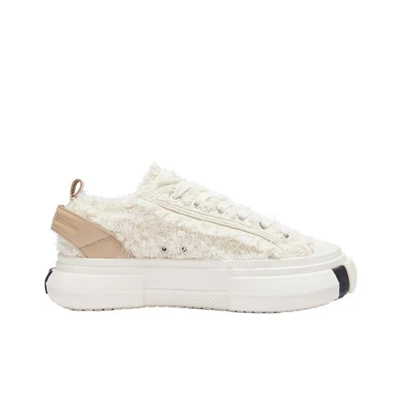SMILEREPUBLIC INCEPTION 70s Canvas Shoes Unisex Low Top White-1