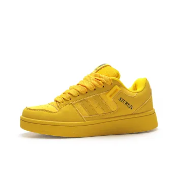 STUR YSN Wear resistant And Lightweight Low Top Skateboard Shoes Unisex Gold Coast